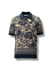 Tricou Havai Bleumarin