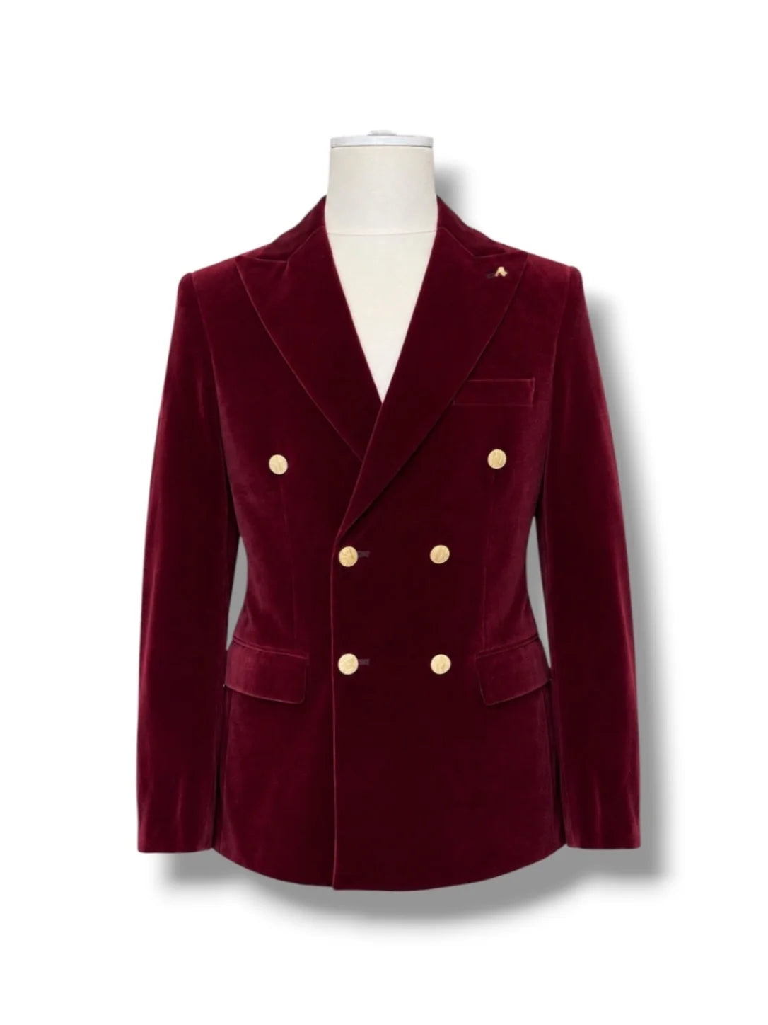 Sacou Velvet bordo