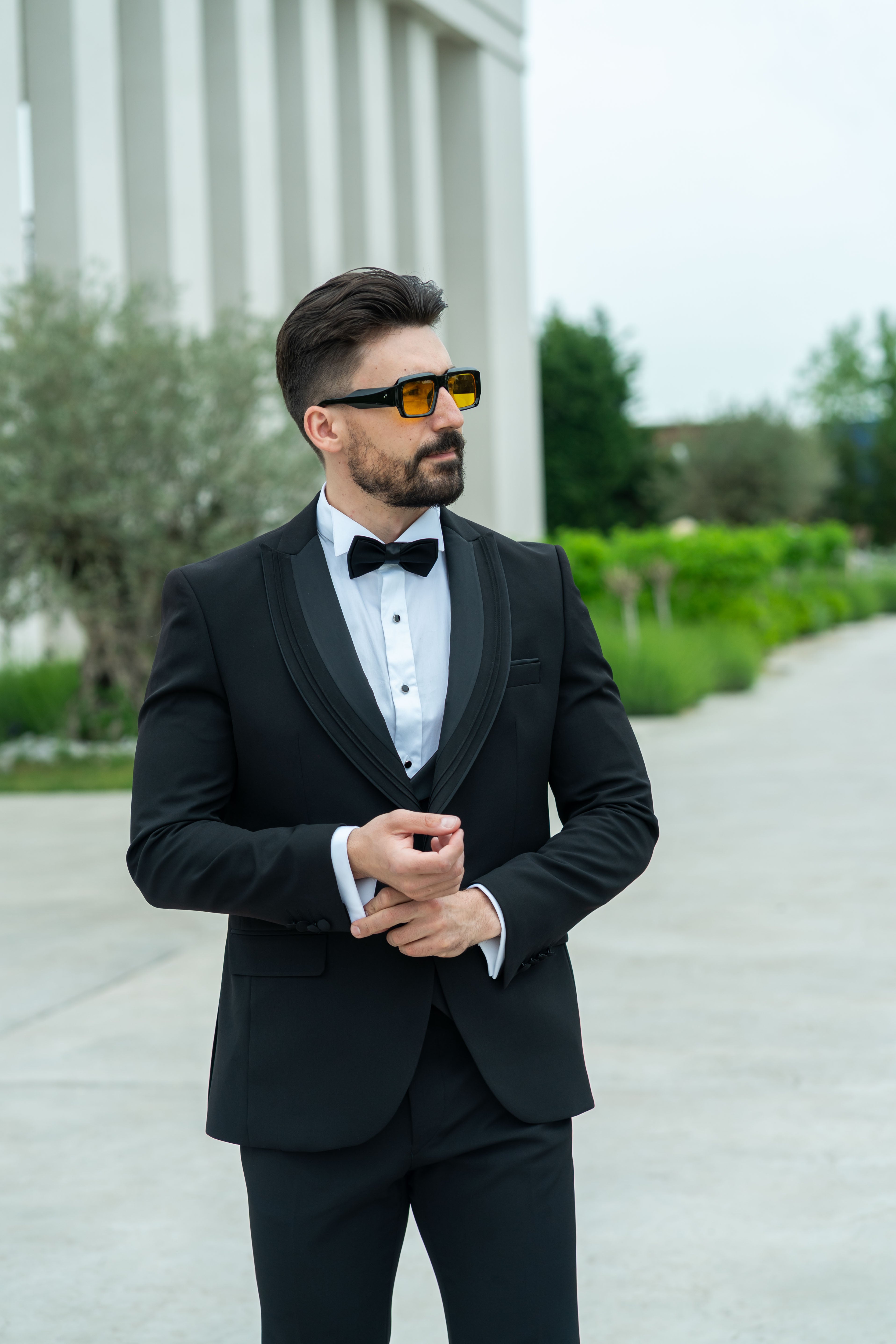 Costum Smokin Kat Ceremonie negru