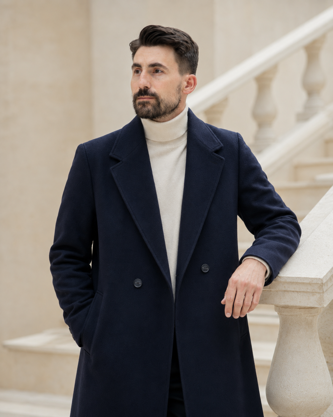 Palton Mattia bluemarin