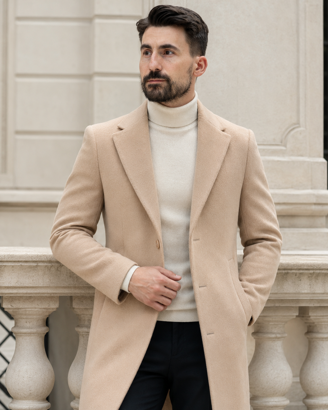 Palton Pietro bej