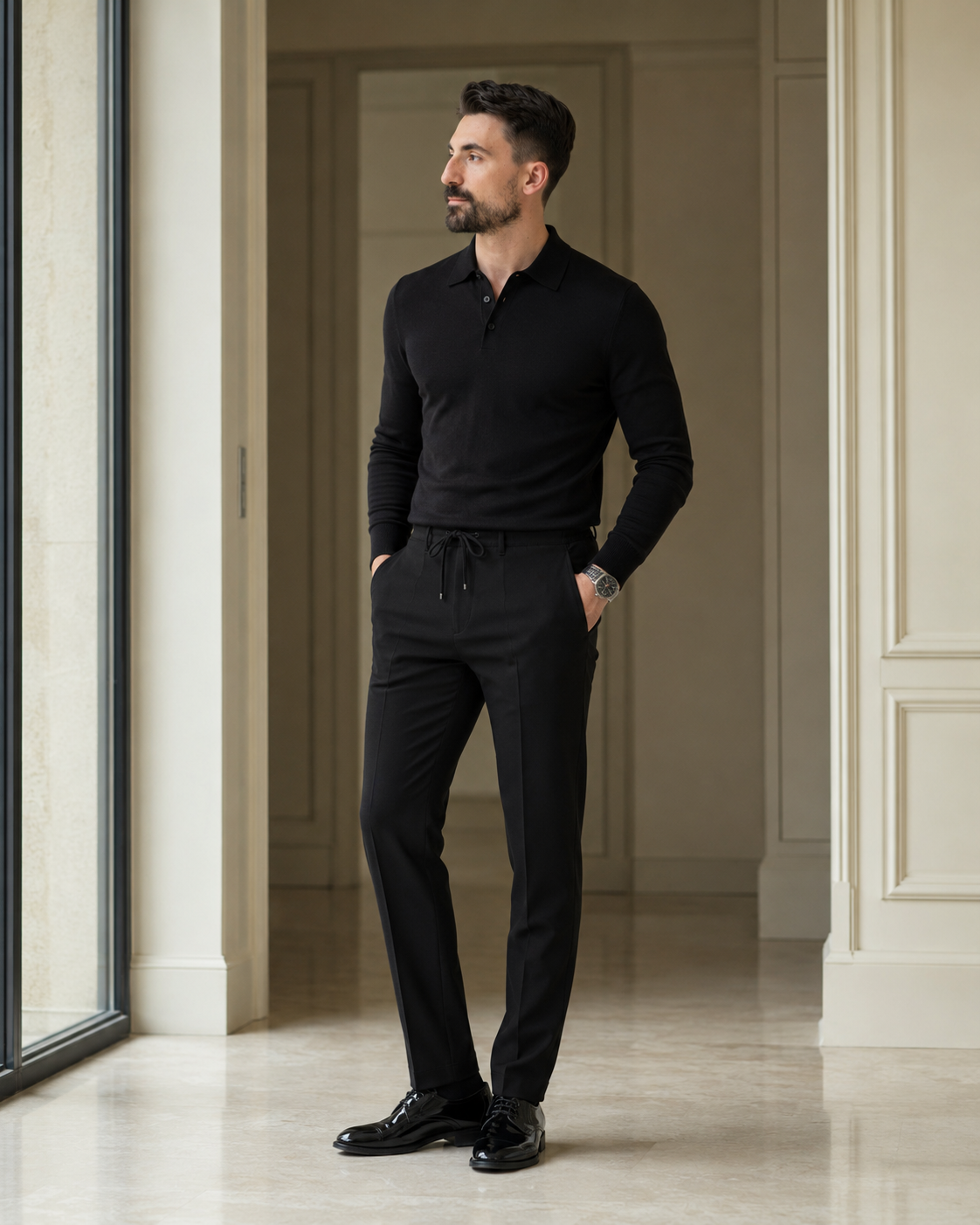 Pantaloni Comfort negru