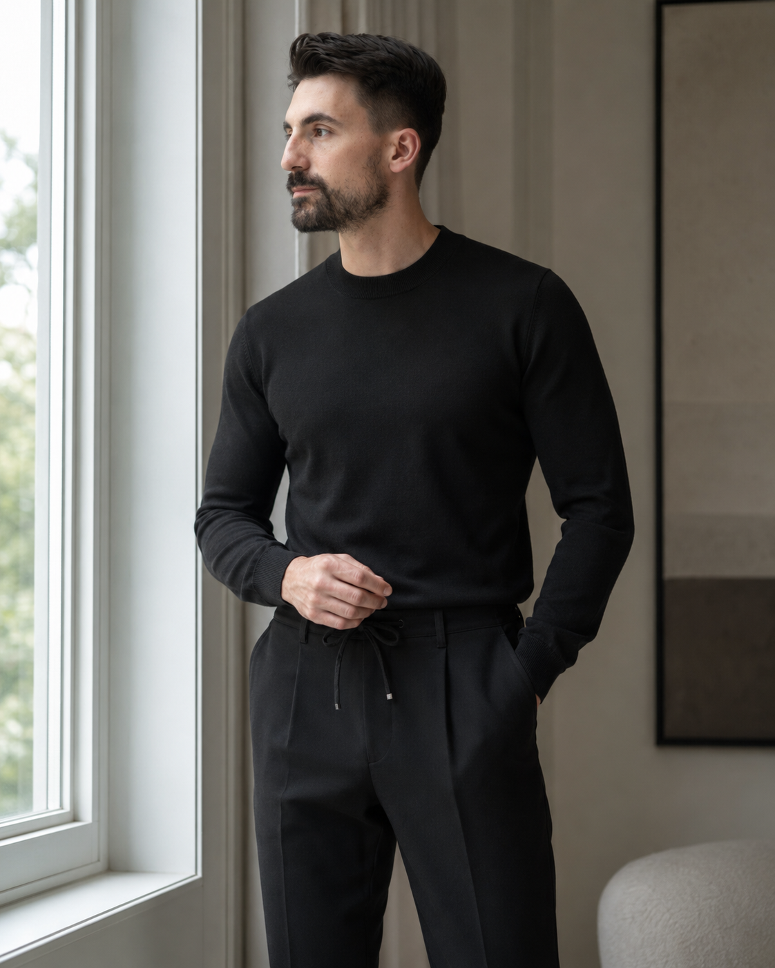 Pantaloni Comfort negru