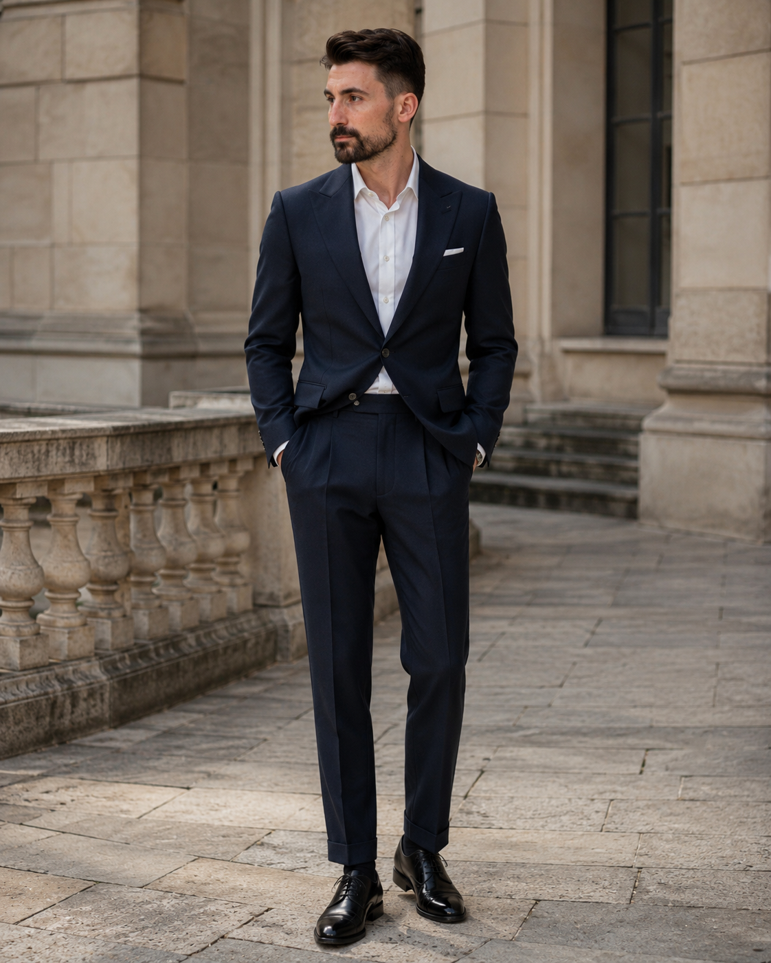 Pantaloni Flanel bluemarin