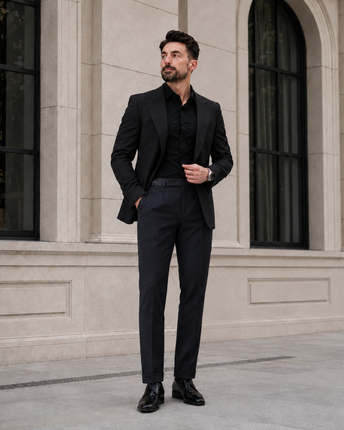 Pantaloni Formo albastri
