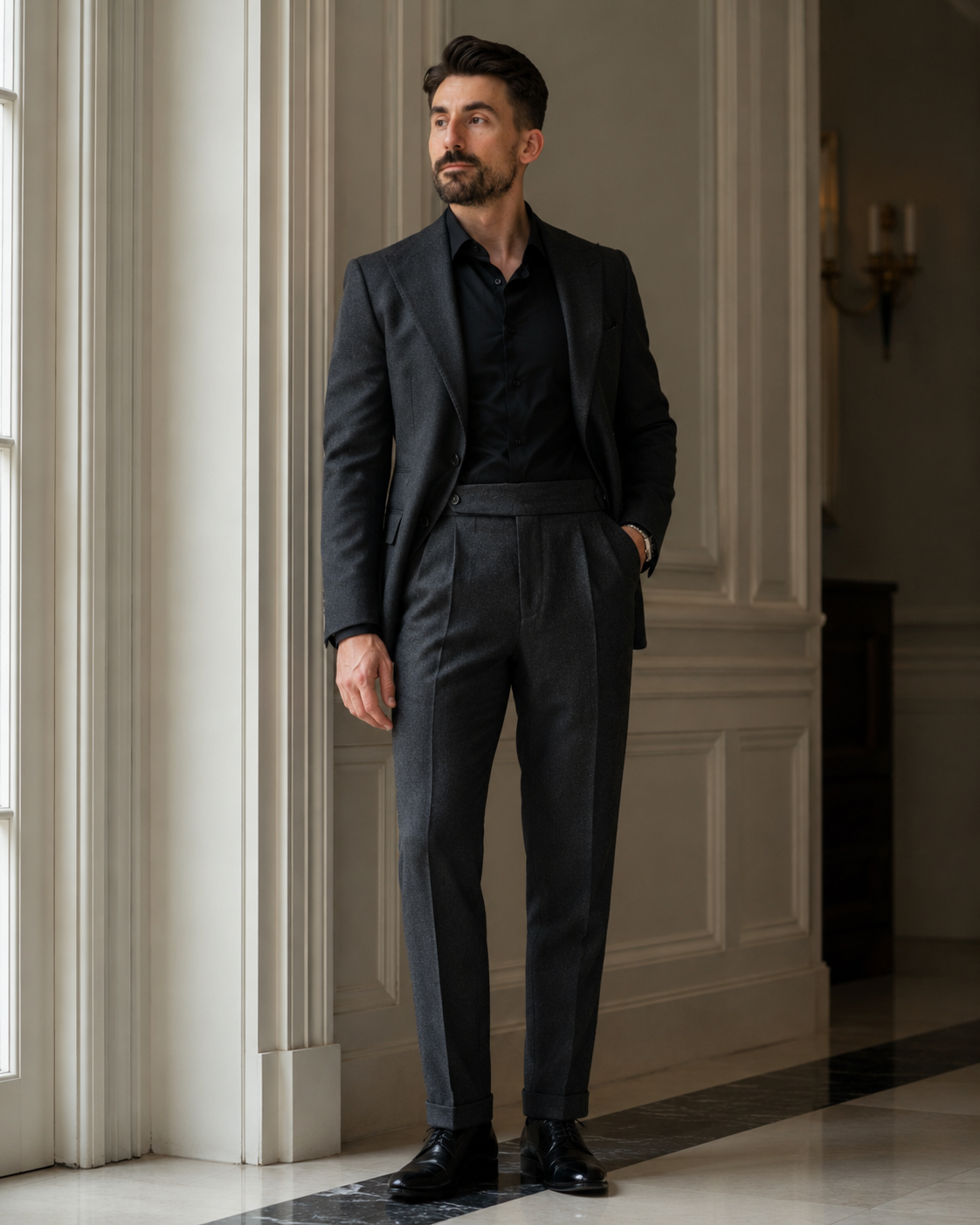 Pantaloni Formo fumé
