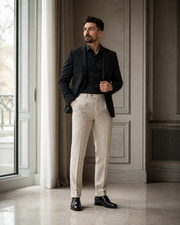 Pantaloni Jacques bej