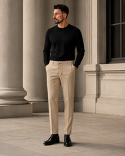 Pantaloni Jogger Art bej