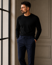 Pantaloni Jogger Art bluemarin
