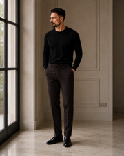 Pantaloni Jogger Art maro închis