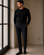 Pantaloni Jogger Art negru