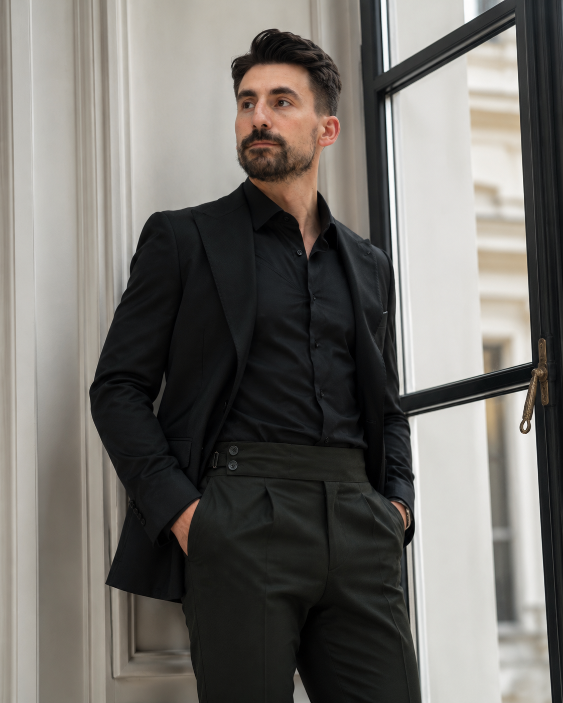 Pantaloni Kemerli kaki