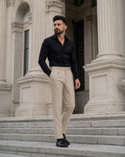 Pantaloni Ryan bej
