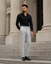 Pantaloni Ryan gri
