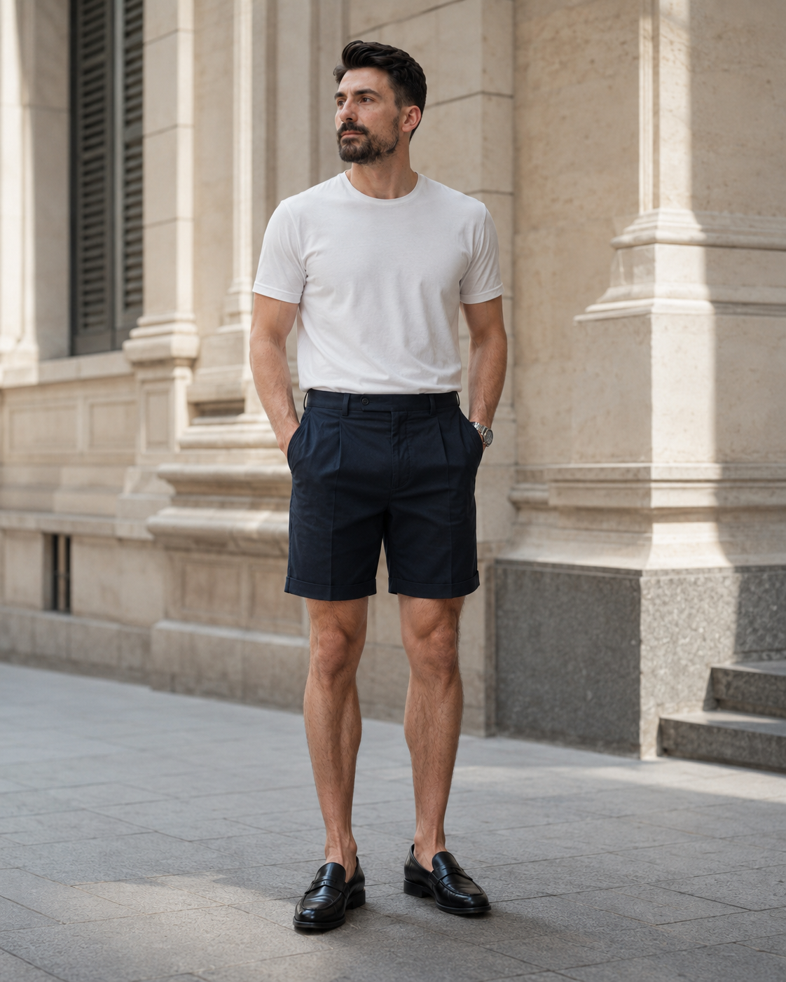 Pantaloni Scurți bluemarin