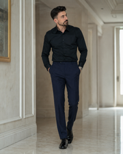 Pantaloni Timeless bluemarin