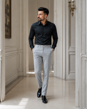 Pantaloni Timeless gri