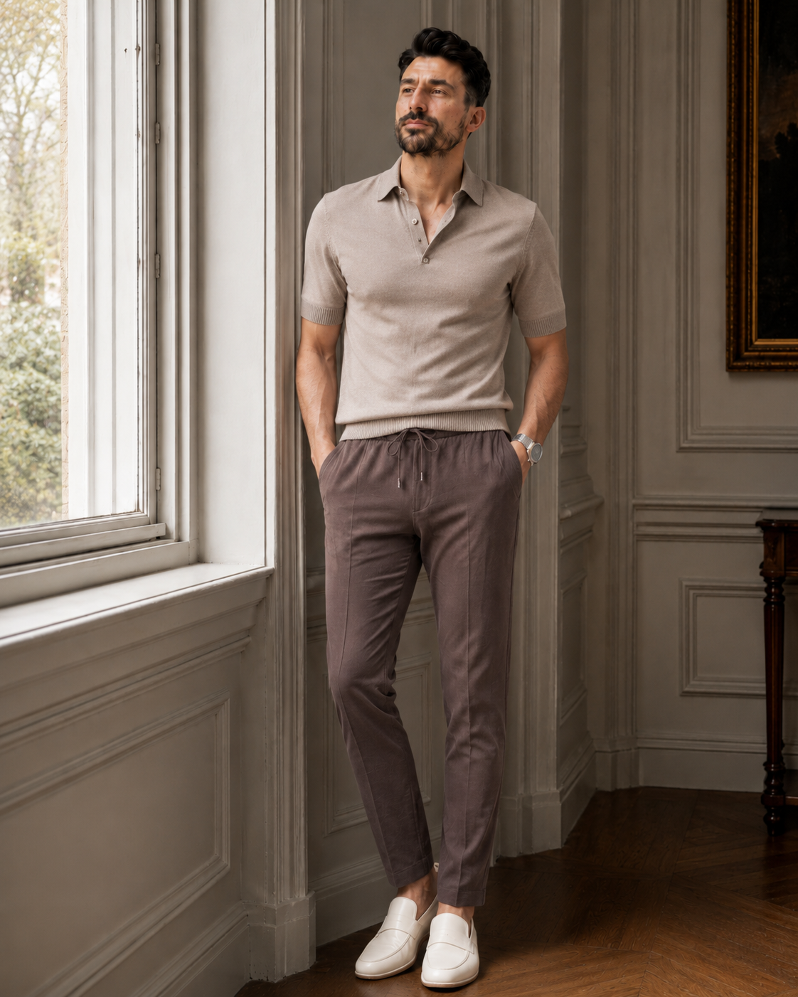 Pantaloni Trencel maro