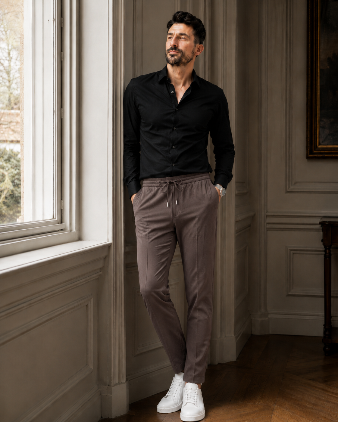 Pantaloni Trencel maro
