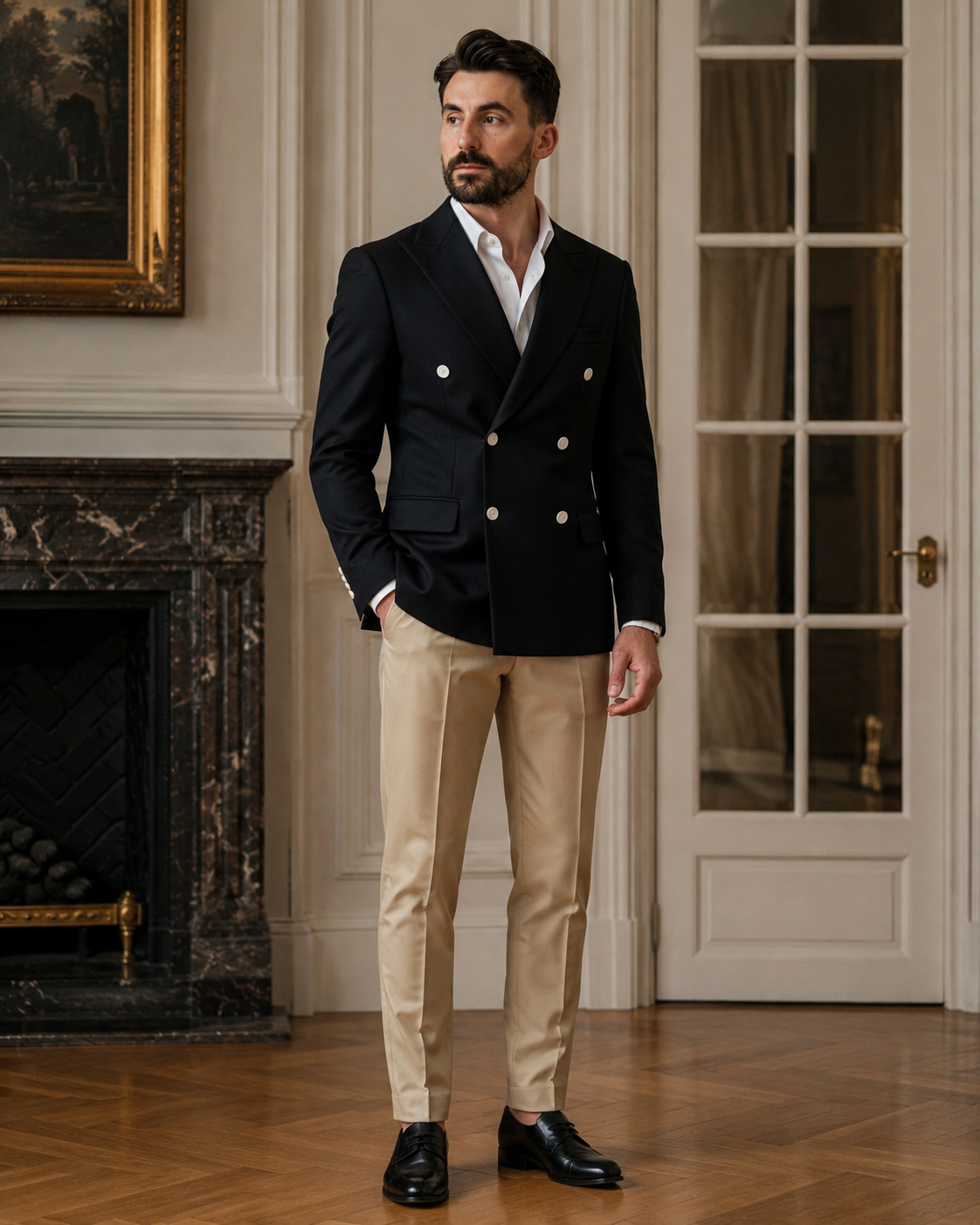 Pantaloni Voyage maro deschis