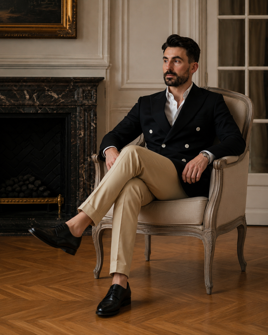 Pantaloni Voyage maro deschis