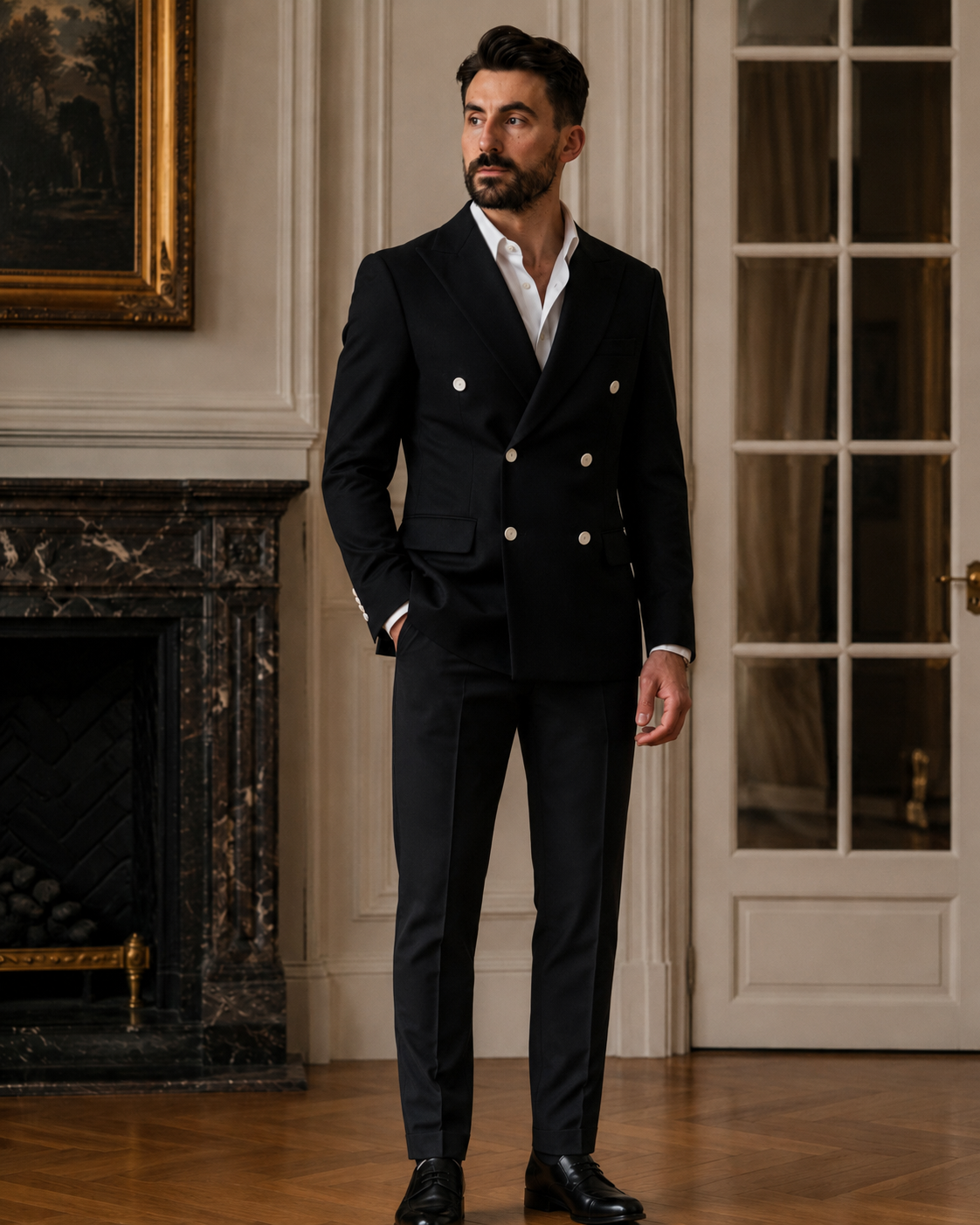 Pantaloni Voyage negru