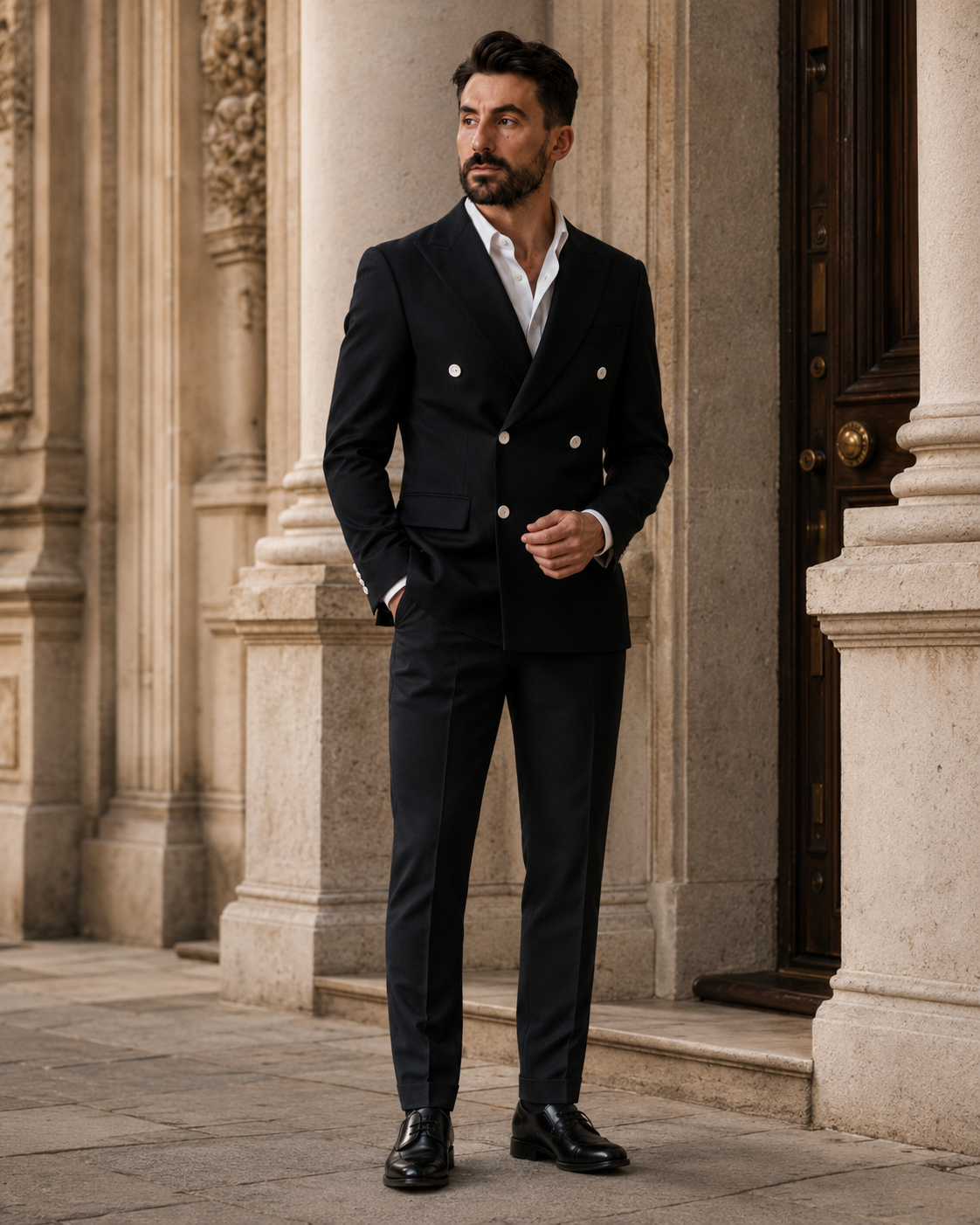 Pantaloni Voyage negru