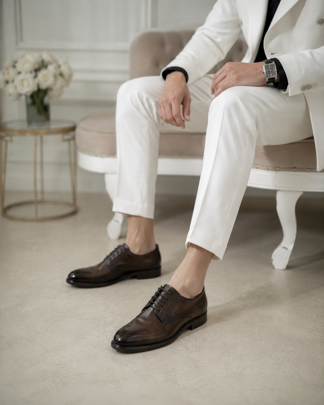 Pantofi Elno  maro
