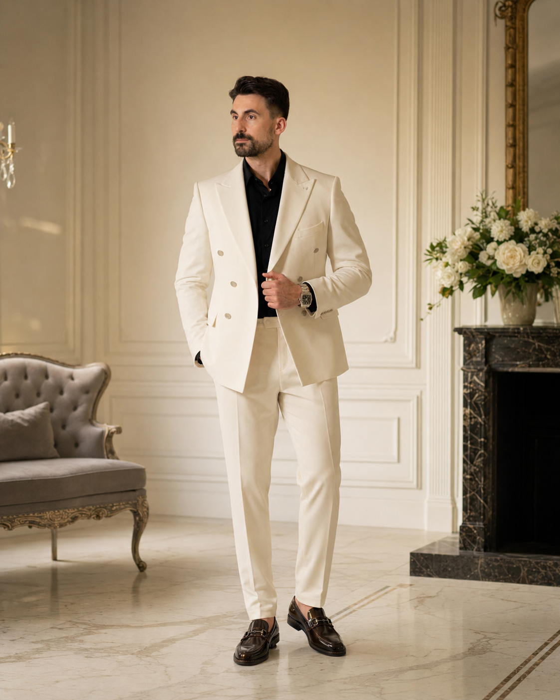 Pantofi Luxe maro