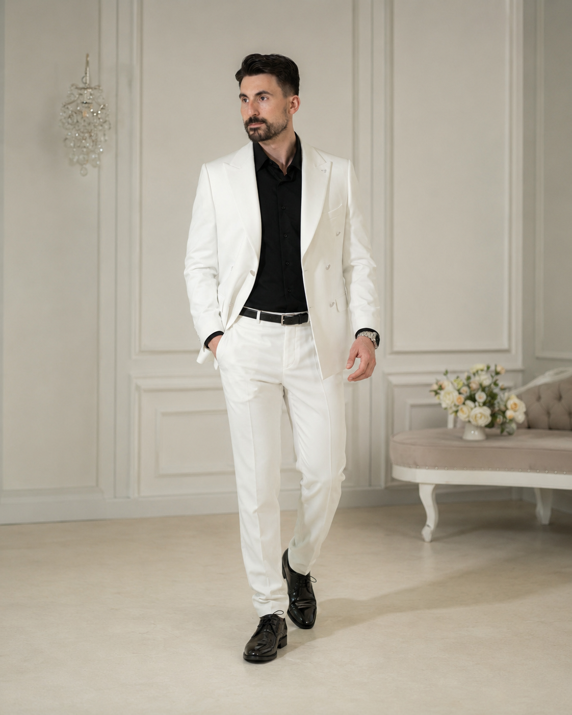 Pantofi Matt negru