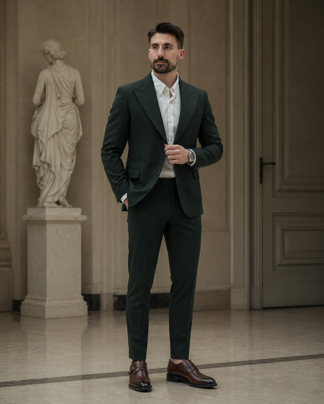 Pantofi Noir maro