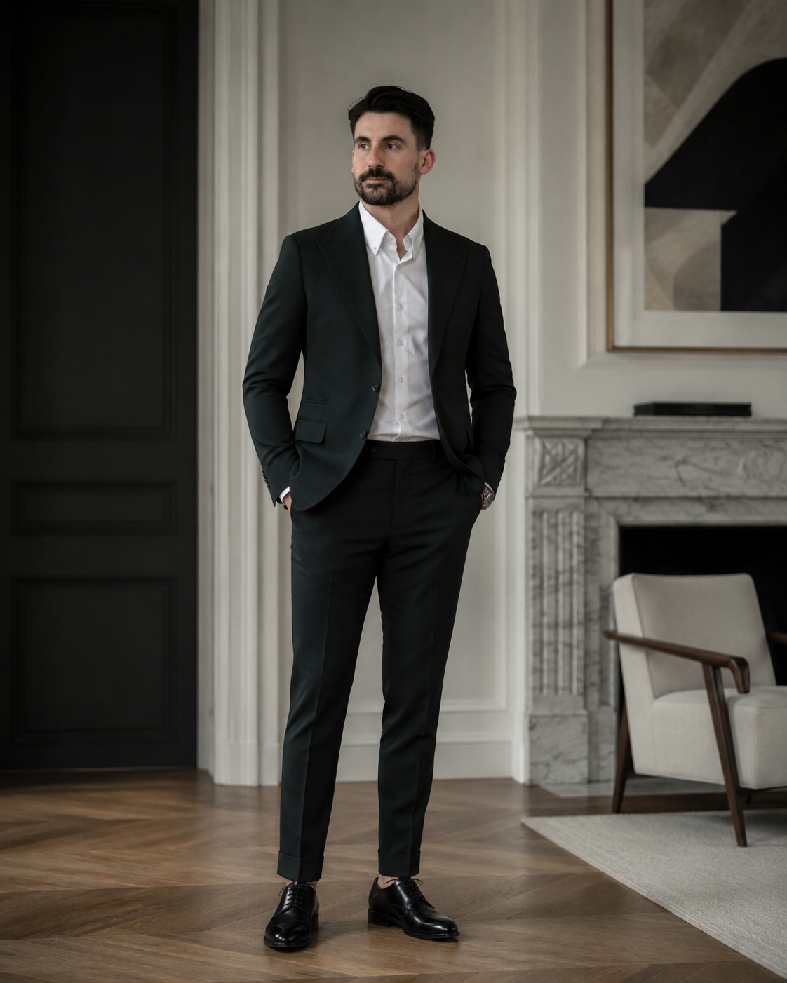 Pantofi Still negru