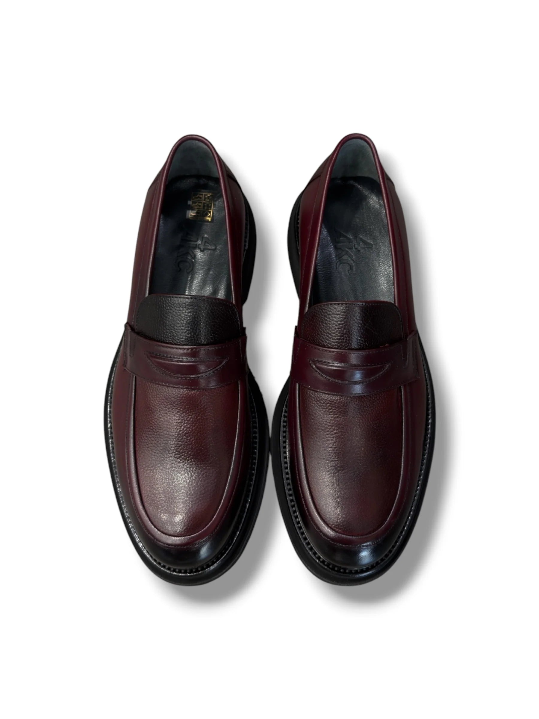 Loafers Anton bordo din piele naturală