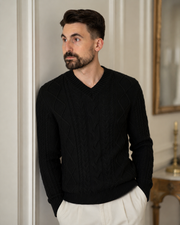 Pulover Scot negru