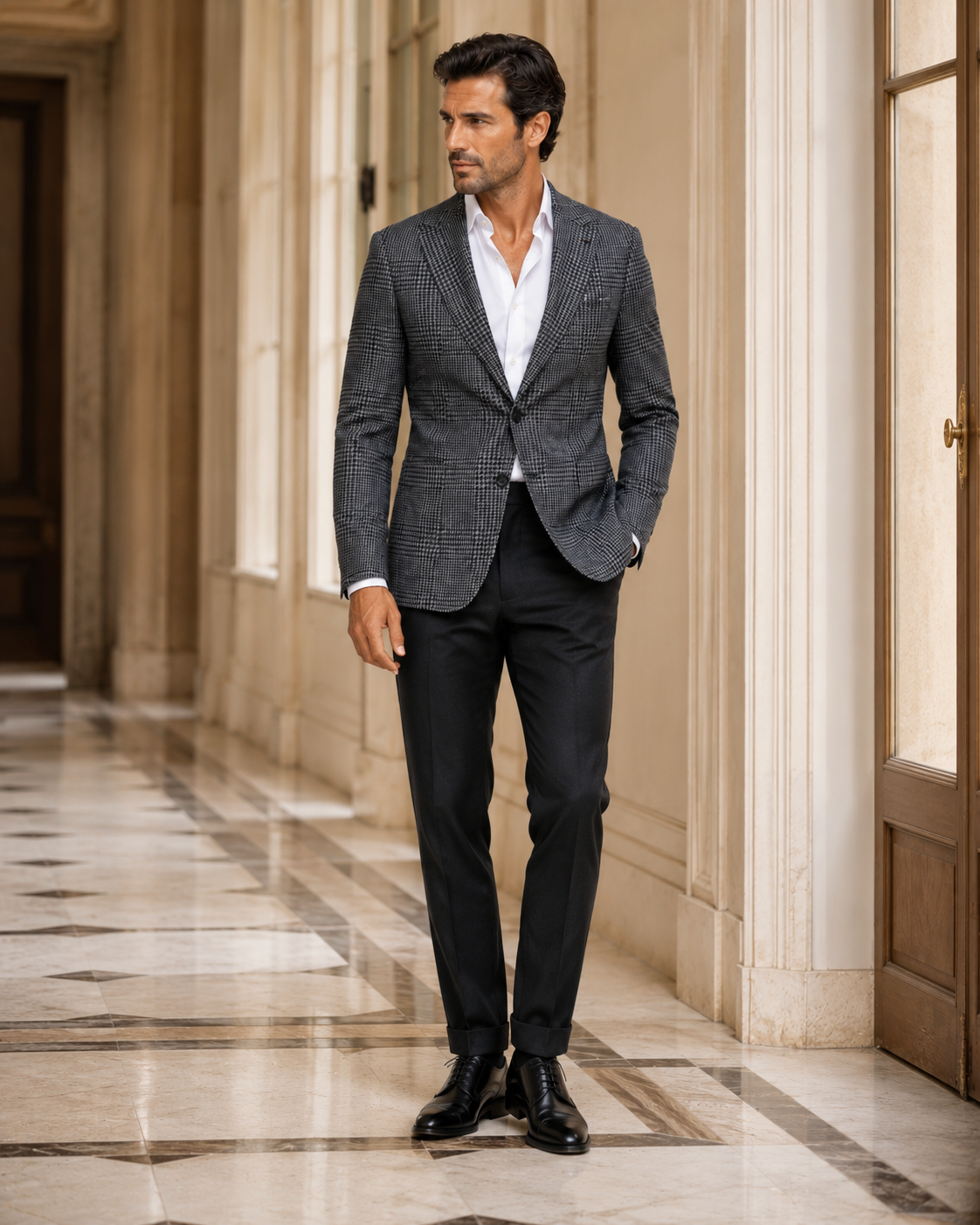 Sacou Albert bluemarin