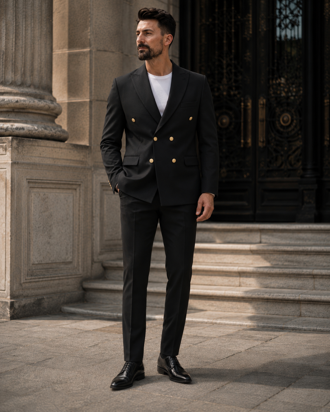 Sacou Kruvaze negru