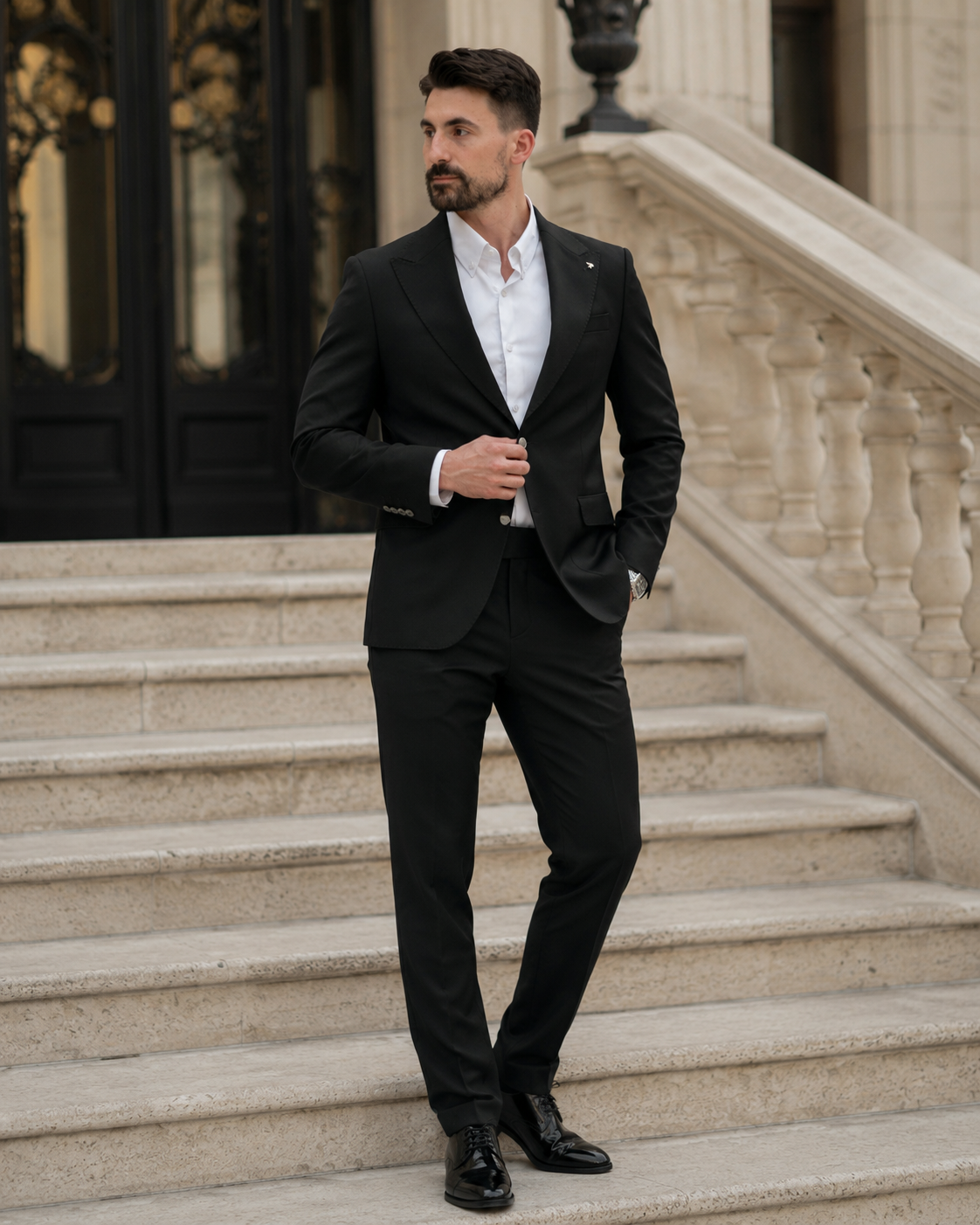 Sacou Limerick New negru