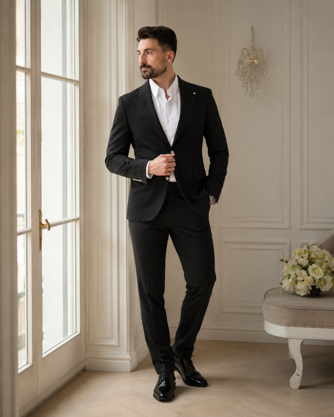Sacou Limerick New negru