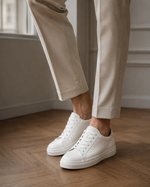 Sneakers Deri alb