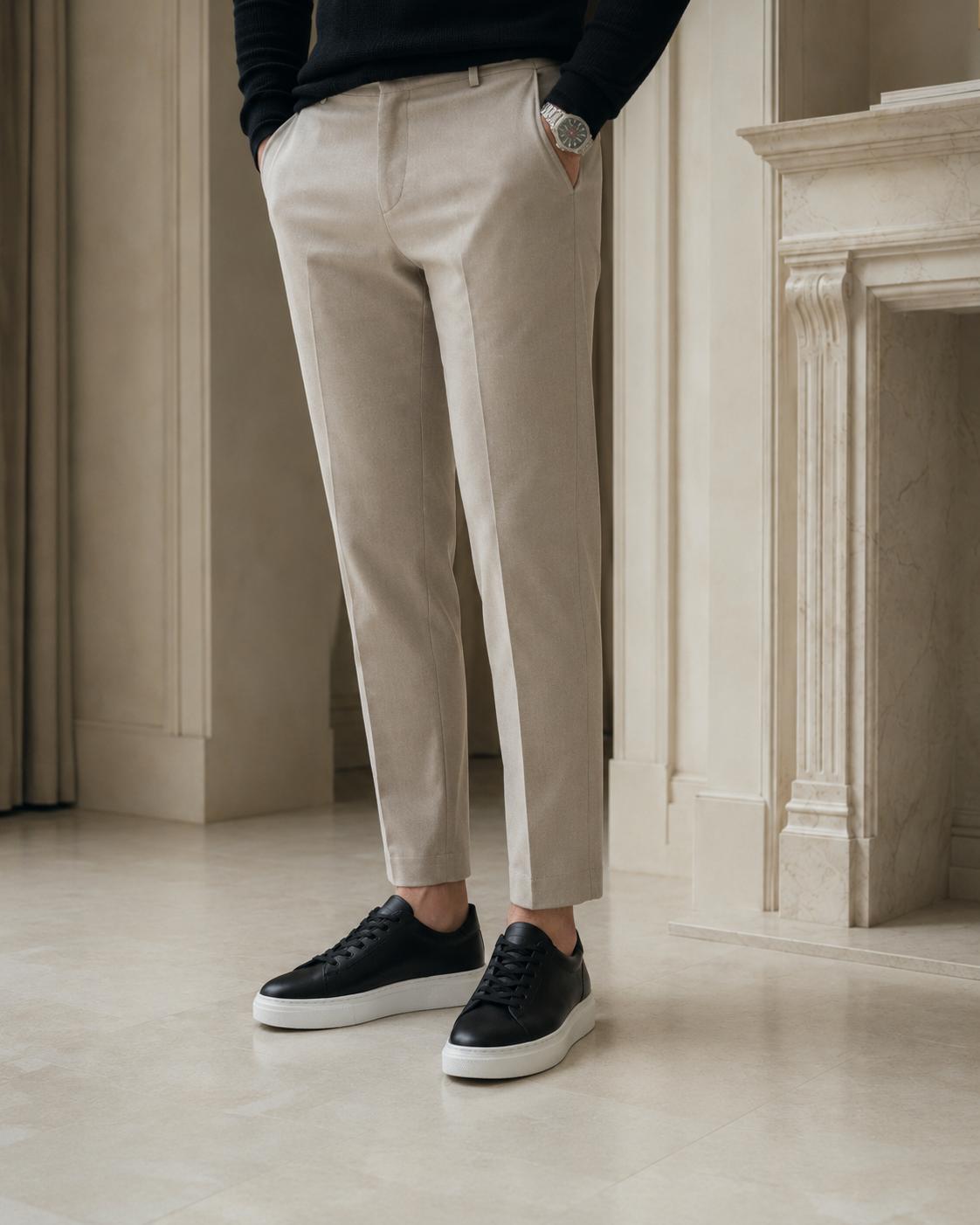 Sneakers Simplu negru