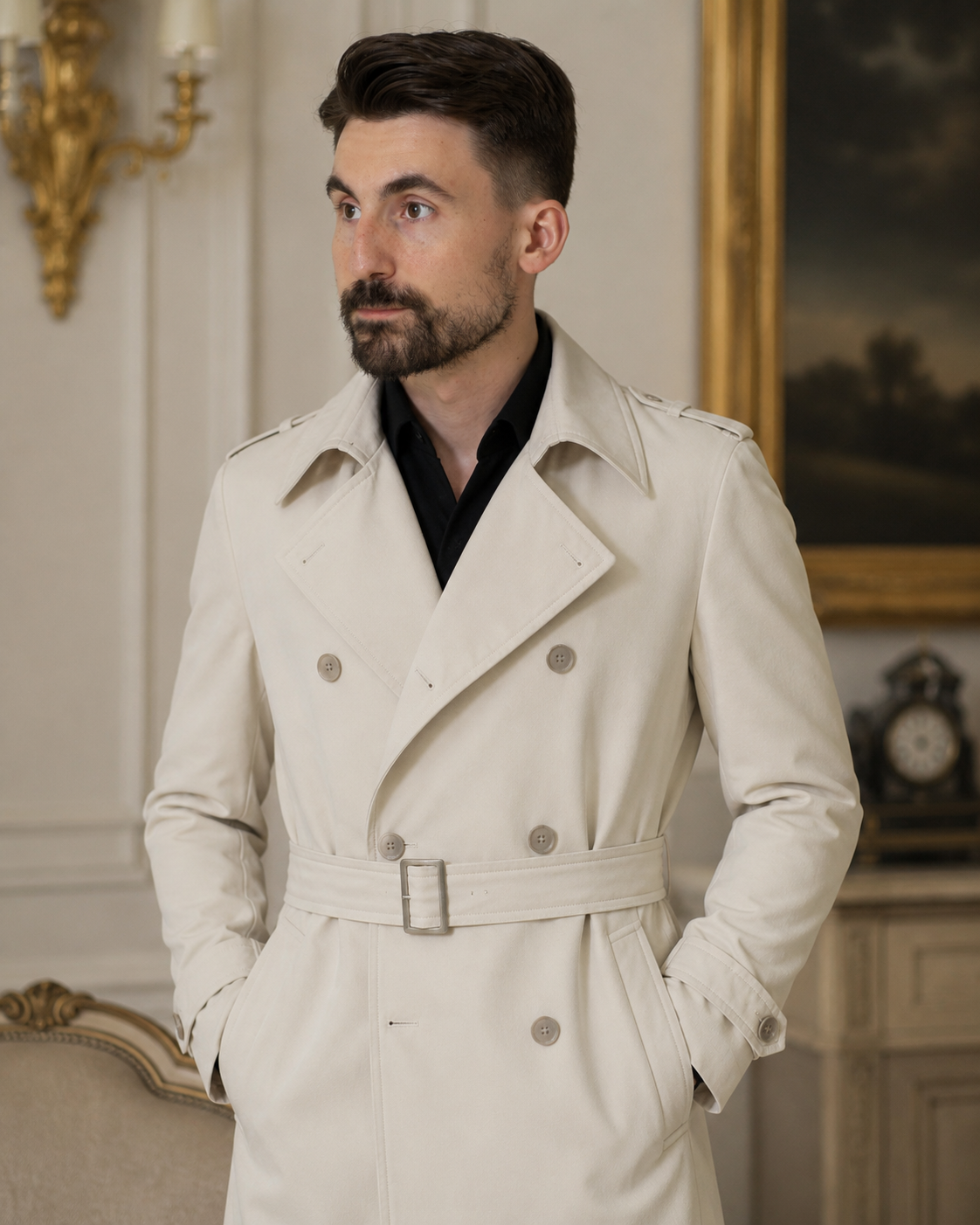 Trenchcoat crem