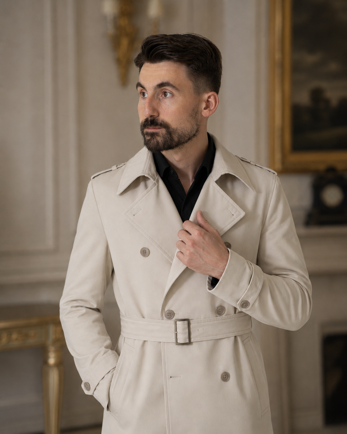 Trenchcoat crem