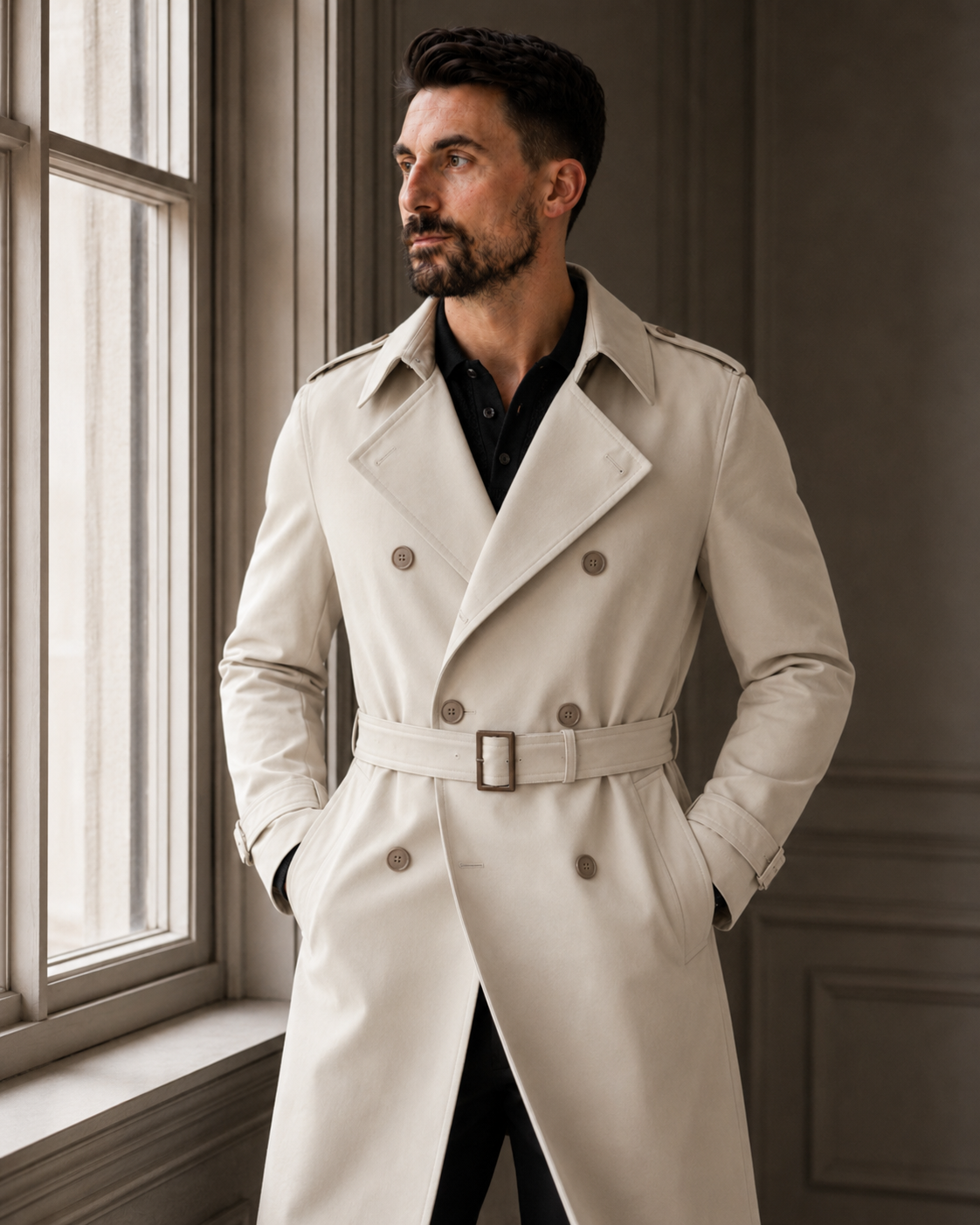 Trenchcoat crem