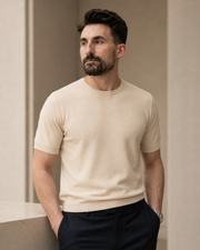 Tricou Rayon bej