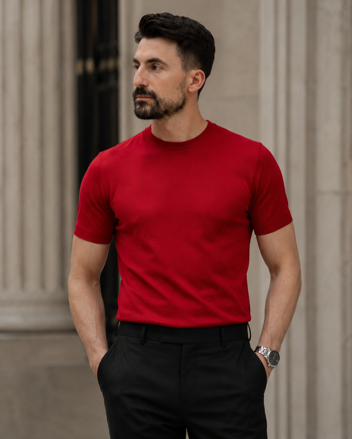 Tricou Rayon roșu