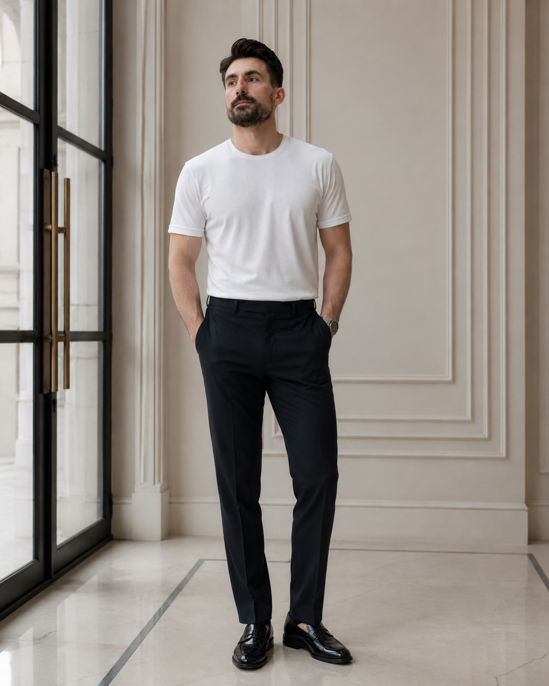 Tricou Boon alb