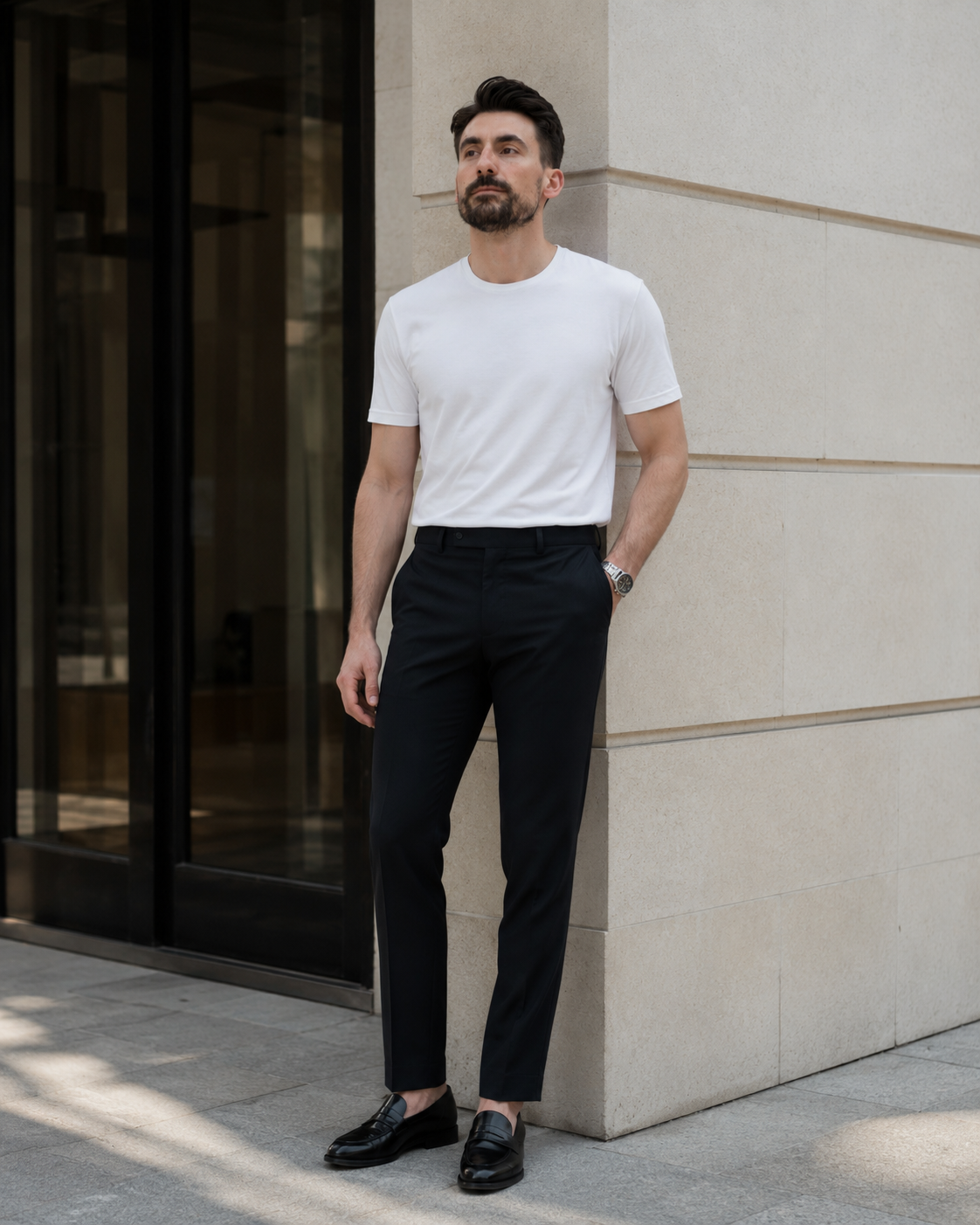 Tricou Boon alb