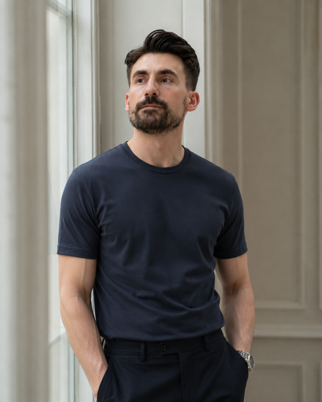 Tricou Boon bluemarin