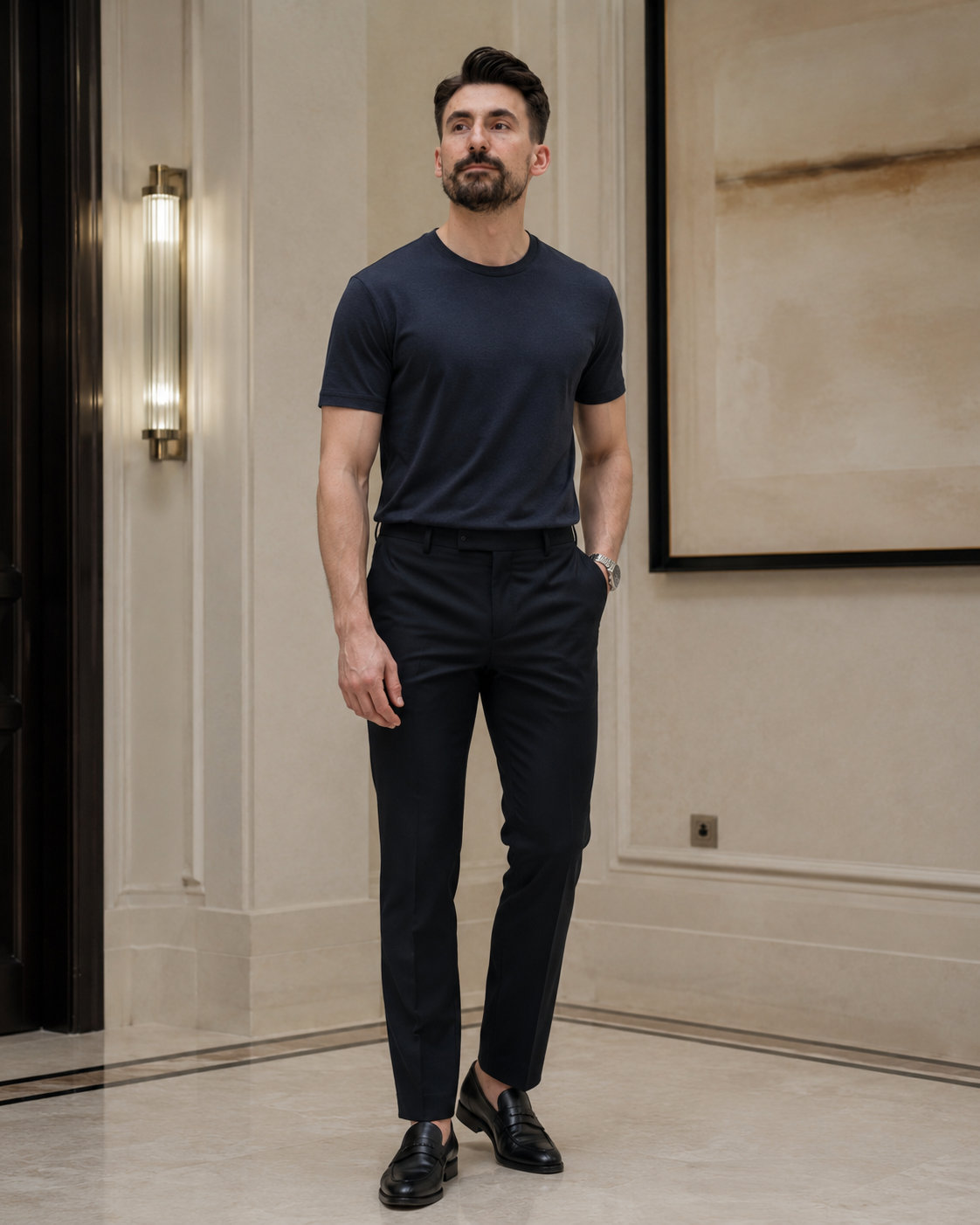 Tricou Boon bluemarin