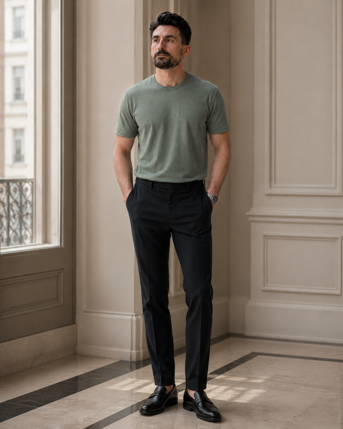 Tricou Boon kaki